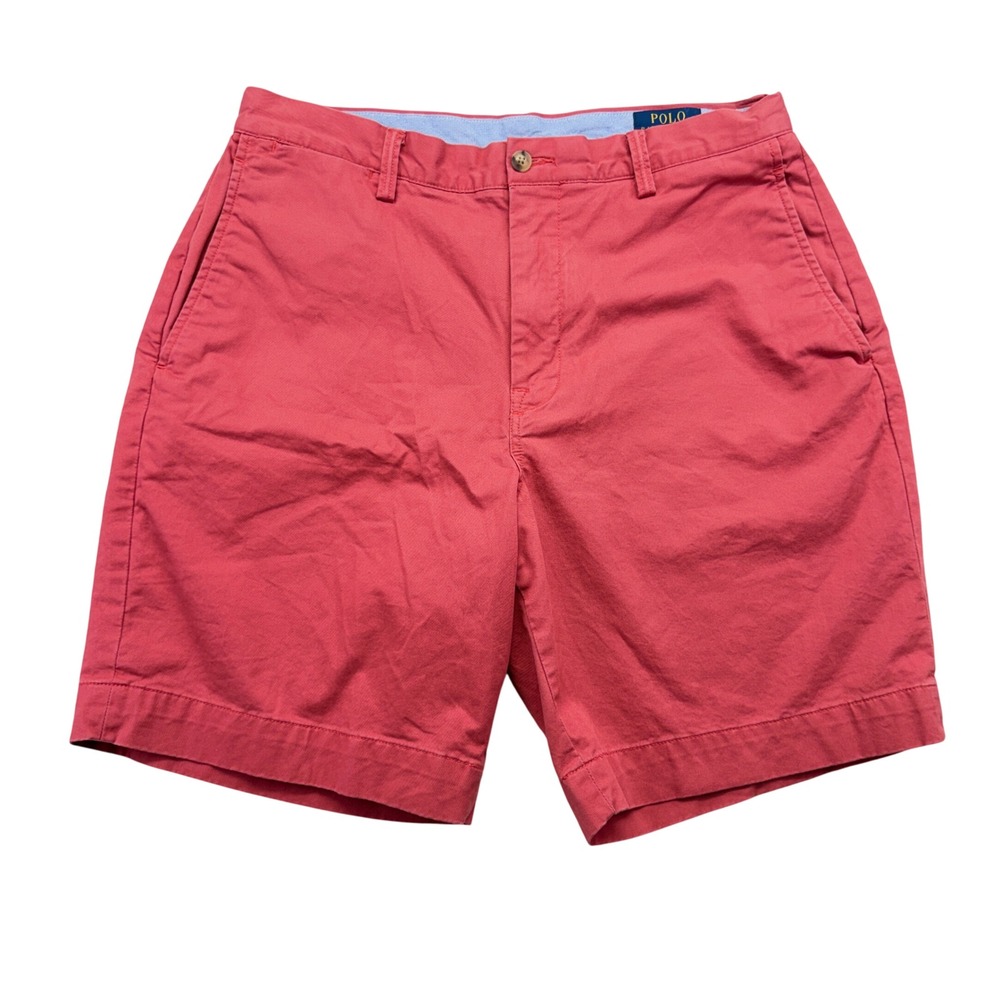Polo Ralph Lauren Shorts Mens 31 Stretch Classic Fit Chino Twill Flat Front